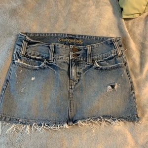 Jean skirt
